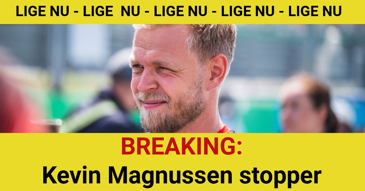 BREAKING: Kevin Magnussen stopper