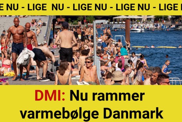 DMI: Nu rammer varmebølge Danmark