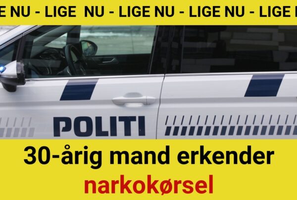 30-årig mand erkender narkokørsel - Krimi
