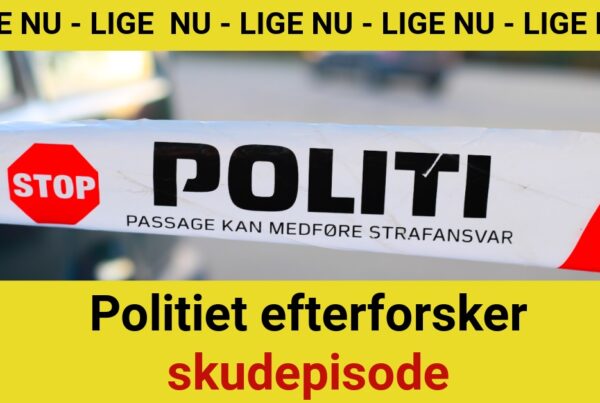 Politiet efterforsker skudepisode - 112