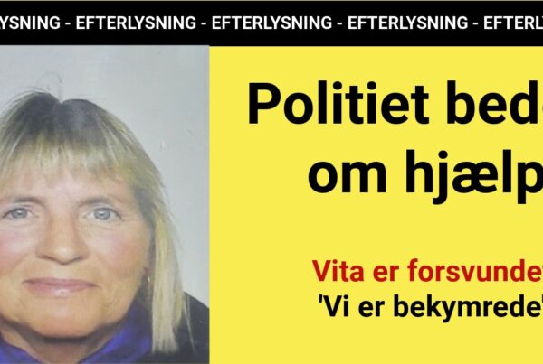 Politi: Kvinde forsvundet 'Vi er bekymrede'