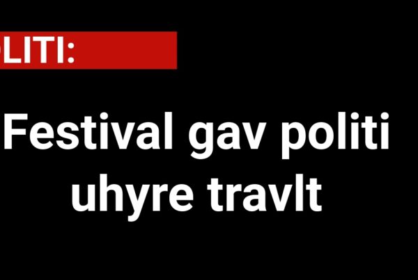Festival gav politi uhyre travlt - Krimi