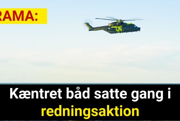 Kæntret båd satte gang i redningsaktion - Nyhed24.dk