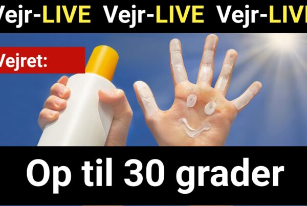Vejr-LIVE: Op til 30 grader