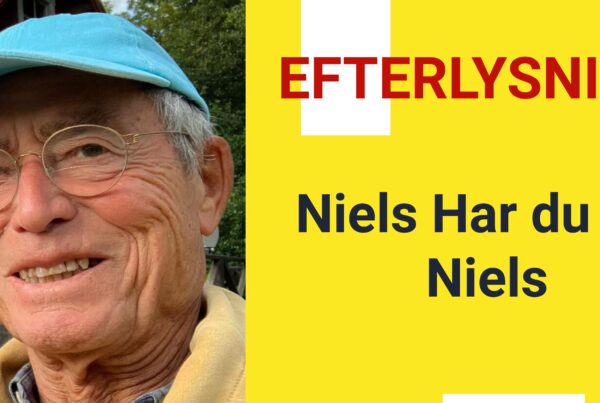 Eftersøgning igangsat: Hvem har set Niels?