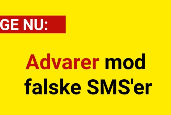 LIGE NU: Advarer mod falske SMS'er