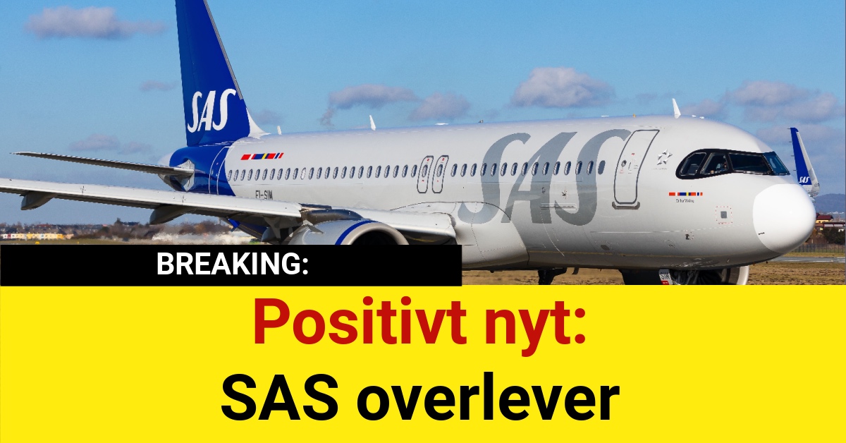 Positivt nyt: SAS overlever