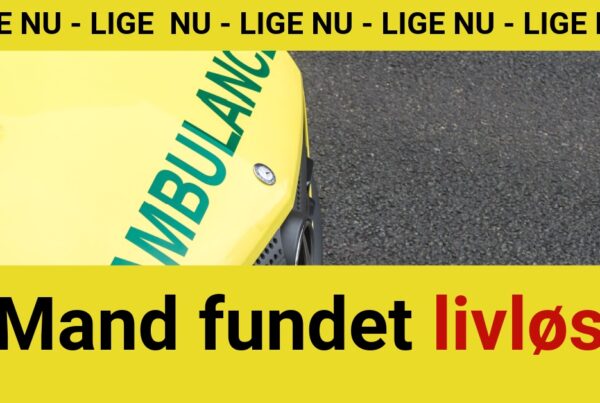 Mand fundet livløs