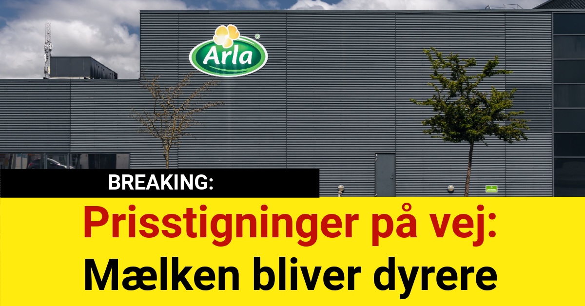 Prisstigninger på vej: Mælken bliver dyrere