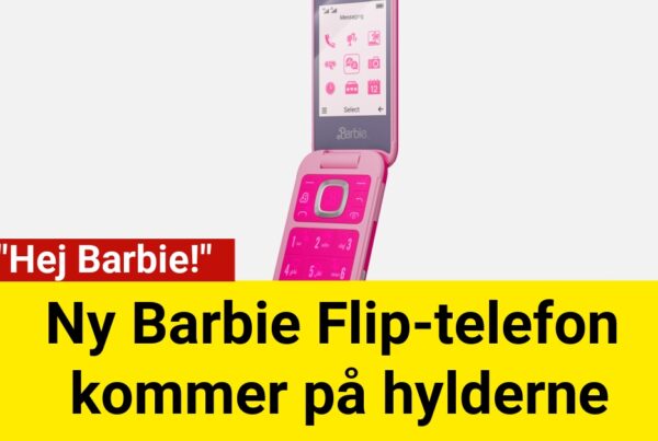 Sig "Hej Barbie!"Ny Barbie Flip-telefon kommer på hylderne