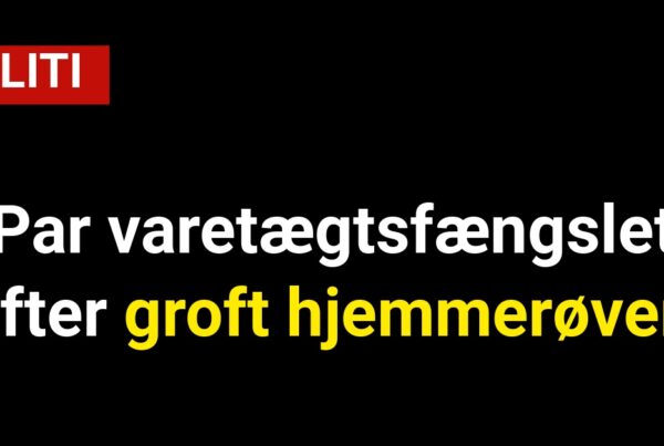 Par varetægtsfængslet efter groft hjemmerøveri