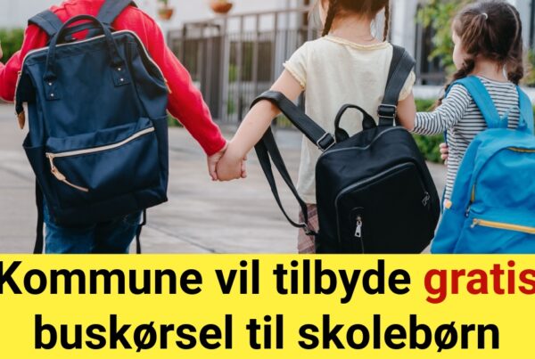 Nu vil kommune tilbyde gratis buskørsel til skolebørn