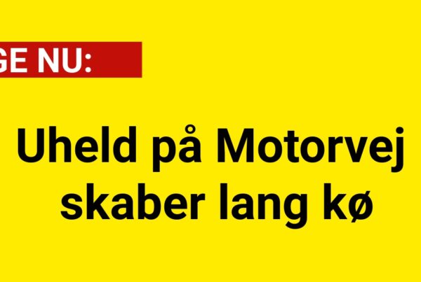 Uheld på Motorvej skaber lang kø