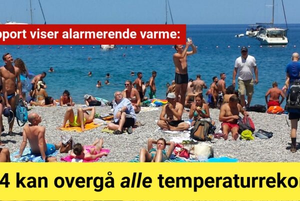 2024 kan overgå alle temperaturrekorder: Ny rapport viser alarmerende varme