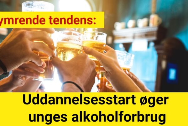 Uddannelsesstart øger unges alkoholforbrug