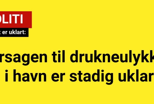 Årsagen til drukneulykke i havn er stadig uklar