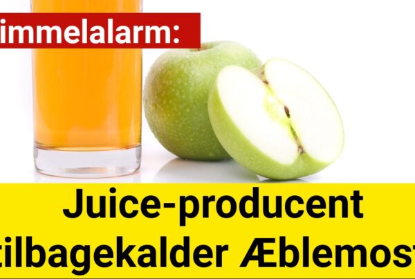 Skimmelalarm: Juice-producent tilbagekalder Æblemost