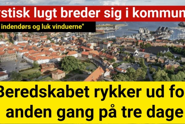Mystisk lugt breder sig i kommune: Beredskabet rykker ud for anden gang på tre dage