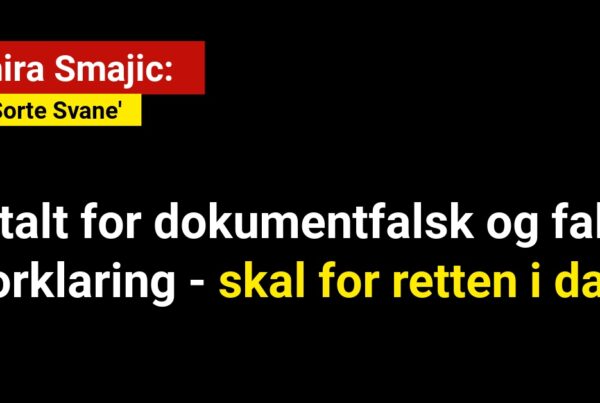 Amira Smajic: Tiltalt for dokumentfalsk og falsk forklaring - skal for retten i dag