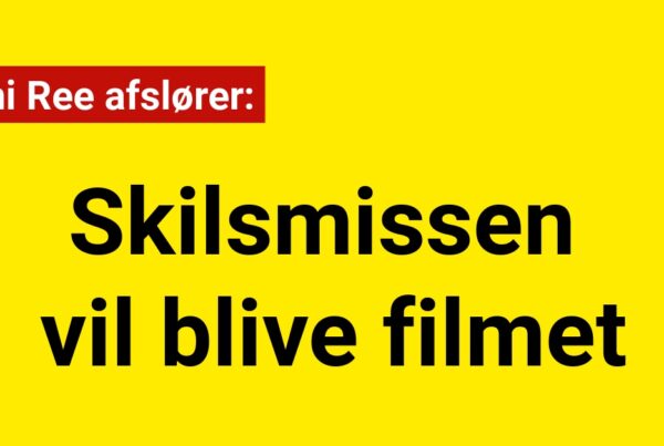 Janni Ree afslører: Skilsmissen vil blive filmet