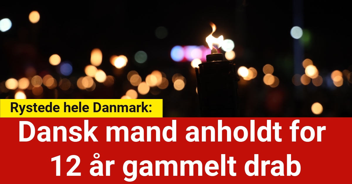 Rystede hele Danmark: Dansk mand anholdt for 12 år gammelt drab