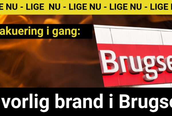 Evakuering i gang