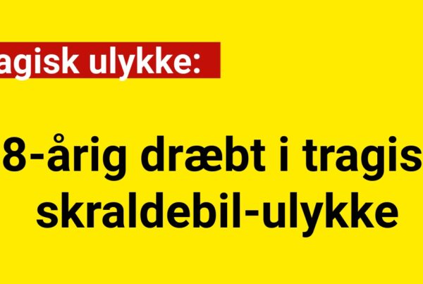 88-årig dræbt i tragisk skraldebil-ulykke