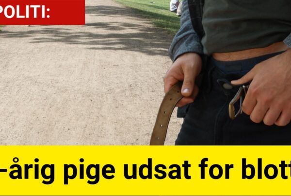 10-årig pige udsat for blotter