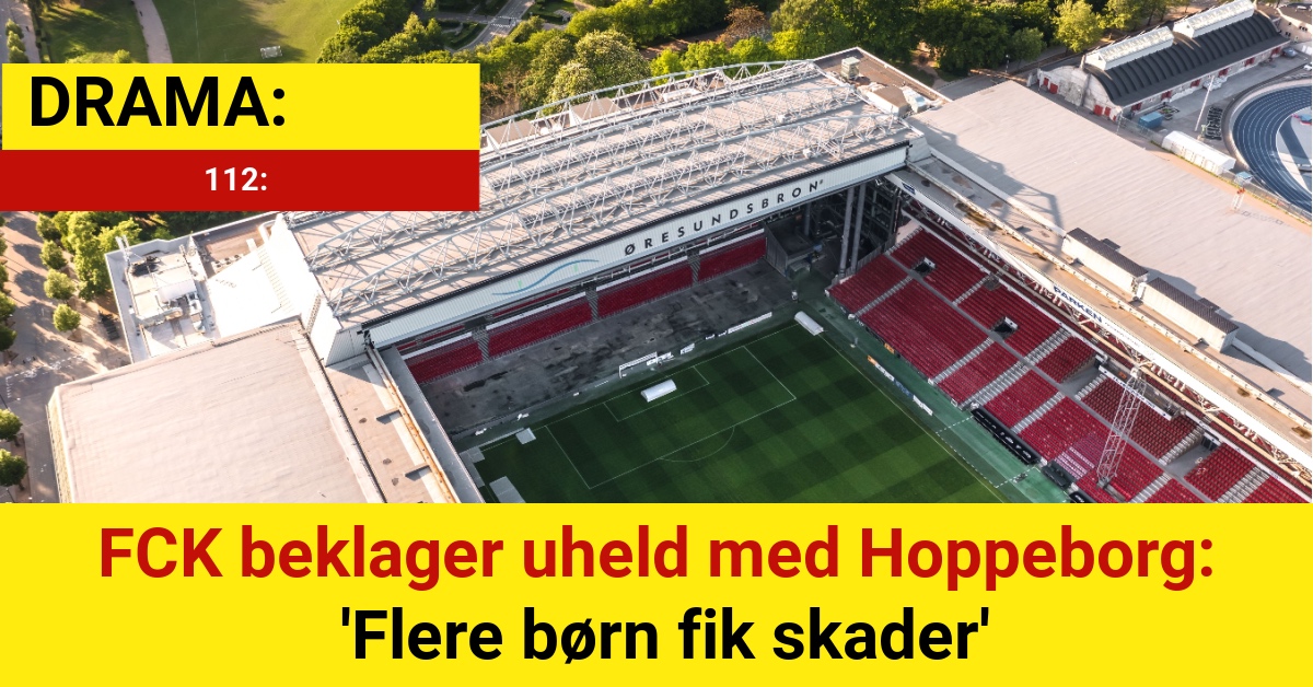 FCK beklager uheld med Hoppeborg: 'Flere børn fik skader'