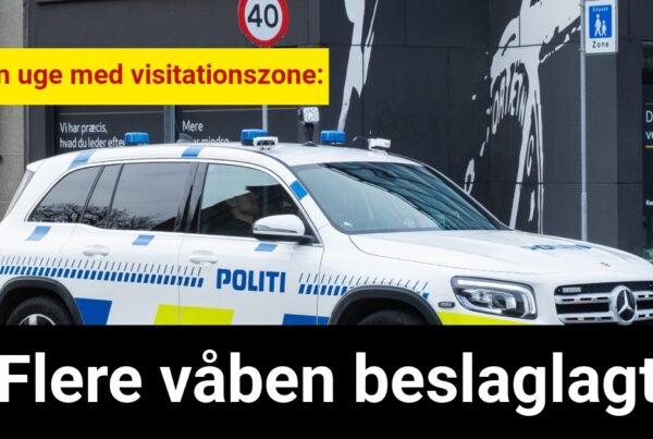 Efter en uge med visitationszone: Flere våben beslaglagt