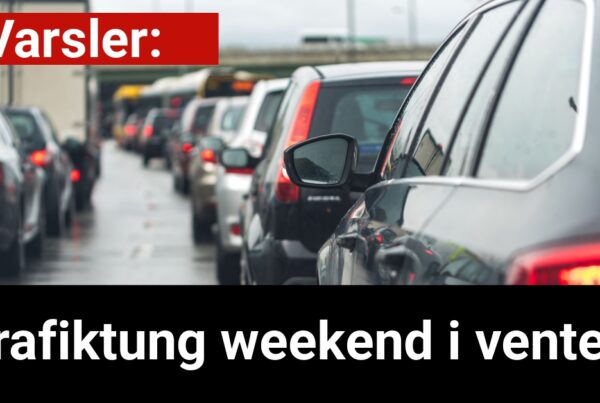 Varsler: Trafiktung weekend i vente