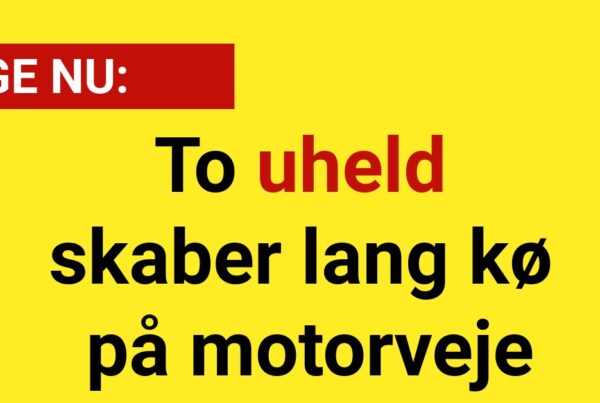 To uheld skaber lang kø på motorveje