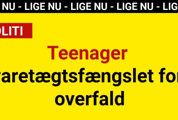 Teenager varetægtsfængslet for overfald