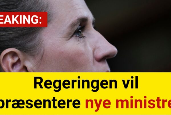 LIGE NU: Regeringen vil præsentere nye ministre
