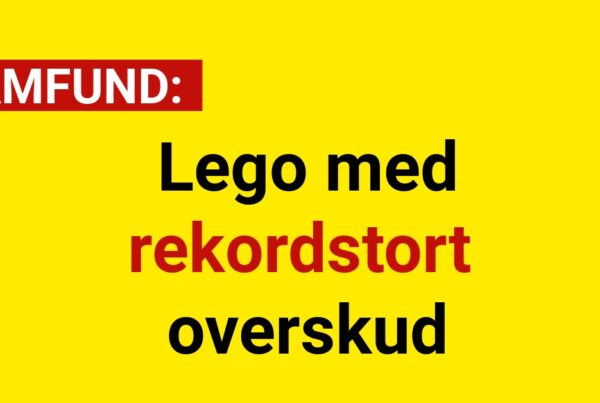 Lego med rekordstort overskud