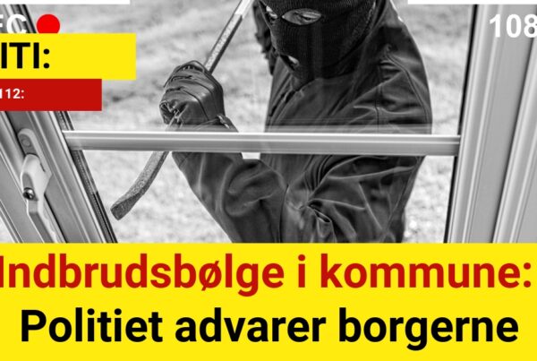 indbrudsbølge i kommune: Politiet advarer borgerne