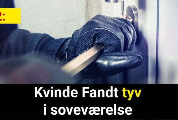 Kvinde Fandt tyv i soveværelse - Krimi