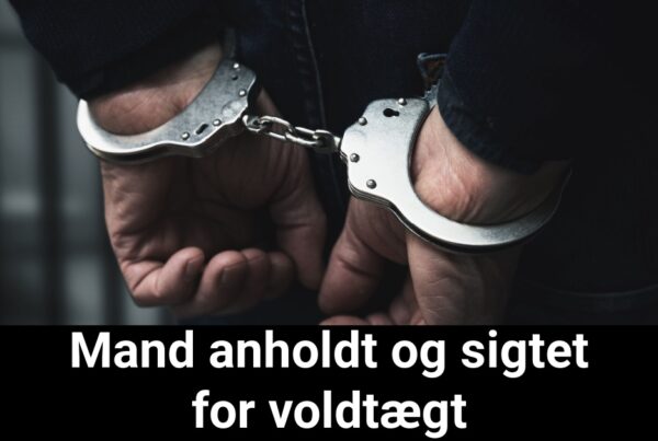 Mand anholdt og sigtet for voldtægt - Krimi
