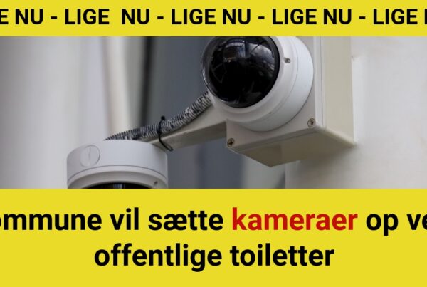 Kommune vil sætte kameraer op ved offentlige toiletter