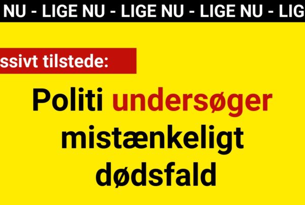 Politi undersøger mistænkeligt dødsfald