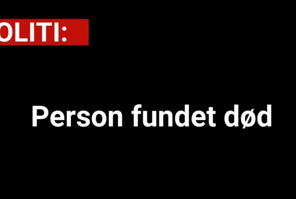 Person fundet død