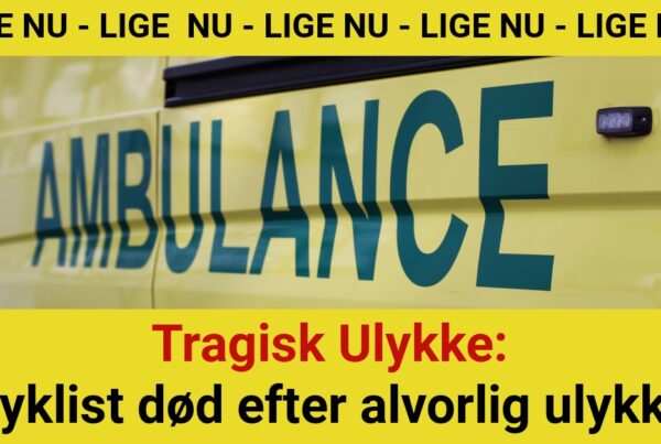 Tragisk Ulykke: Cyklist død efter alvorlig ulykke