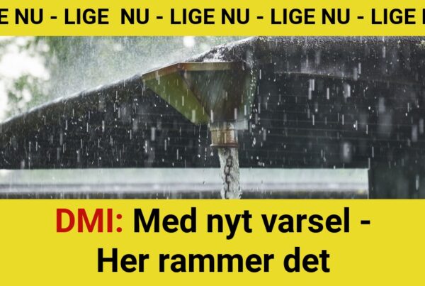 DMI: Med nyt varsel - Her rammer det