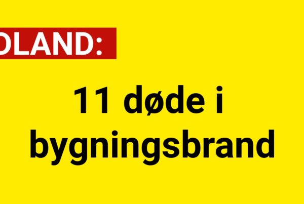 11 døde i bygningsbrand - Udland