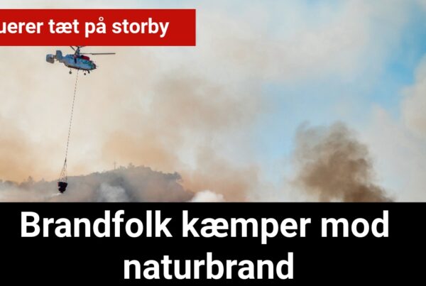 Brandfolk kæmper mod naturbrand: Evakuerer tæt på storby