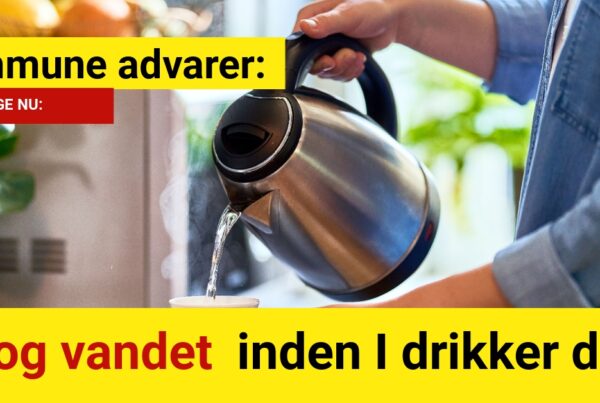 Kommune advarer: Kog vandet inden I drikker det