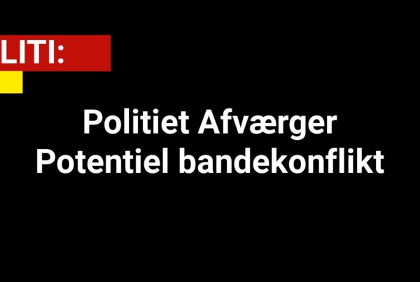 Politiet Afværger Potentiel bandekonflikt