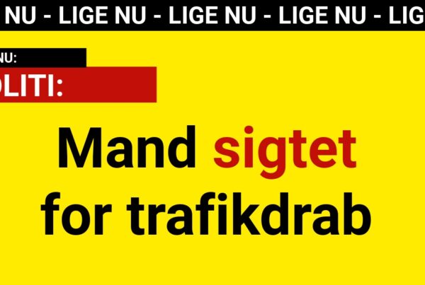 Mand sigtet for trafikdrab - Krimi