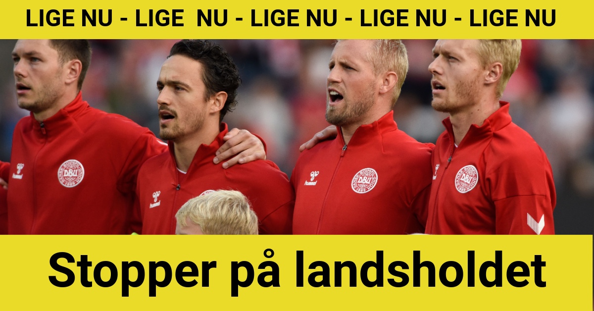 BREAKING: Stopper på landsholdet