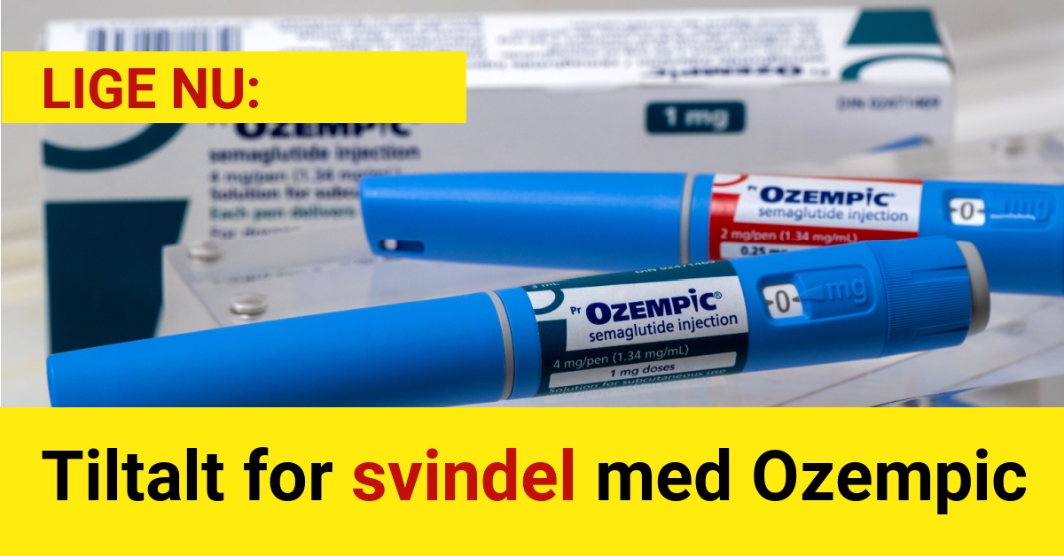 Tiltalt for svindel med Ozempic